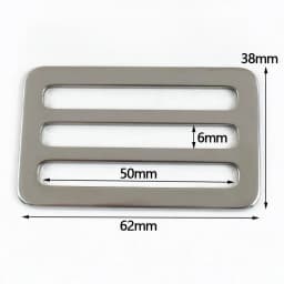 2/5/10Pcs 26-50mm Stainless Steel Tri-Glide Slider Buckle for Backpack Strap Safety Belt Adjust Clasp DIY Hardware Accessories