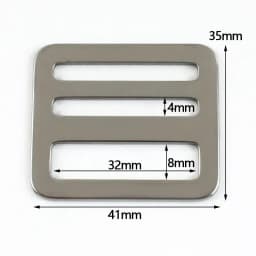 2/5/10Pcs 26-50mm Stainless Steel Tri-Glide Slider Buckle for Backpack Strap Safety Belt Adjust Clasp DIY Hardware Accessories