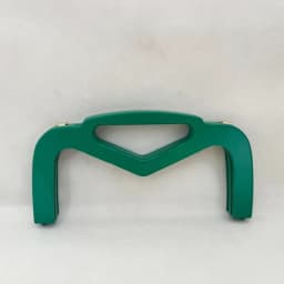 25x13 Cm V-Shaped Wooden Handbag Handles Frame Clasp Set Colorful DIY Bag Accessories with Screws for Purse Making
