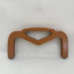 25x13 Cm V-Shaped Wooden Handbag Handles Frame Clasp Set Colorful DIY Bag Accessories with Screws for Purse Making