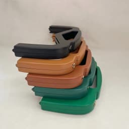 25x13 Cm V-Shaped Wooden Handbag Handles Frame Clasp Set Colorful DIY Bag Accessories with Screws for Purse Making