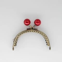1PCS 8.5cm Pearl Beads Antique Bronze Metal Purse Frame Handle for Clutch Bag Handbag Accessories Making sewing Kiss Clasp Lock