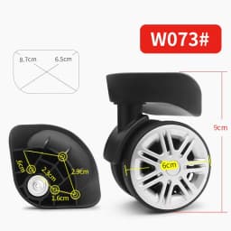 Universal Wheel T26 Luggage Wheel Travel Suitcase SJTOBOL Pull Rod NetEase Select Luggage 91101 Slider 073 Hardware Accessory
