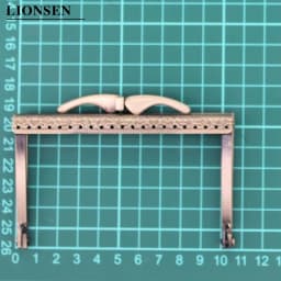 LIONSEN DIY10.5cm  Barge foot Metal Purse Frame Handle Kiss Clasp Lock for DIY Bag Sewing Craft Tailor Accessories