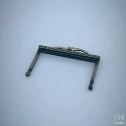 LIONSEN DIY10.5cm  Barge foot Metal Purse Frame Handle Kiss Clasp Lock for DIY Bag Sewing Craft Tailor Accessories