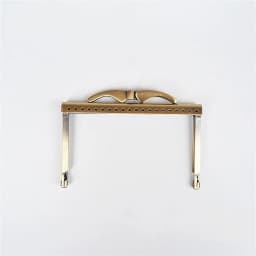 LIONSEN DIY10.5cm  Barge foot Metal Purse Frame Handle Kiss Clasp Lock for DIY Bag Sewing Craft Tailor Accessories