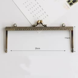 LIONSEN DIY10.5cm  Barge foot Metal Purse Frame Handle Kiss Clasp Lock for DIY Bag Sewing Craft Tailor Accessories