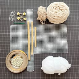 Yarn Crossbody Bag Kit Mesh Yarn Bag Kit Hand-Sewn Bag Kit Easy-To-Use For Beginner Crafting Gift For Girlfriend