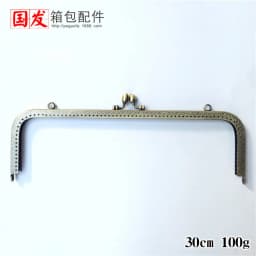 30CM 25CM Thicken Purse DIY Sewing Big Coin Purse Bronze Square Purse Frame Kiss Clasp For Bag Accessory