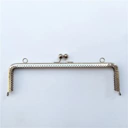 30CM 25CM Thicken Purse DIY Sewing Big Coin Purse Bronze Square Purse Frame Kiss Clasp For Bag Accessory