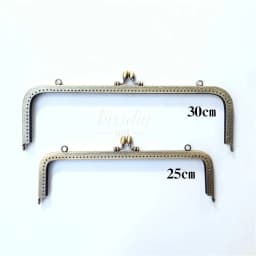 30CM 25CM Thicken Purse DIY Sewing Big Coin Purse Bronze Square Purse Frame Kiss Clasp For Bag Accessory
