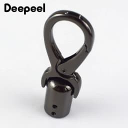 2/4/10Pcs Deepeel 11mm Metal Cap Clasp Bags Handbag Handle Strap Cords Buckle Hooks Connector Bag Hanger Hardware Accessories