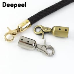 2/4/10Pcs Deepeel 13mm Metal Screw Buckles Handbag Chain Connect Bell Hanger Straps Stopper Snap Hook DIY Hardware Accessories