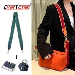 EverToner Widening Woven Canva Wide Shoulder Strap Tote Bag Belt Crossbody Bag Strap for H lunch box Canva Handbag Accessories