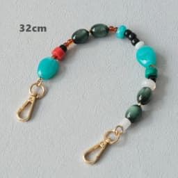 New Fashion Woman Bag Accessory Detachable Vintage Blue Bead Chain Acrylic Bag Rope Strap Women Handbag Shoulder Handle Chain