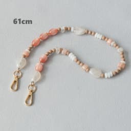 New Fashion Woman Bag Accessory Detachable Vintage Blue Bead Chain Acrylic Bag Rope Strap Women Handbag Shoulder Handle Chain