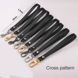 Cow Leather Bag Straps Women Handbag Handle Clutch Belt Shoulder Bag Strap Genuine Leather Strap Bag Part Belt For Bags 20cm