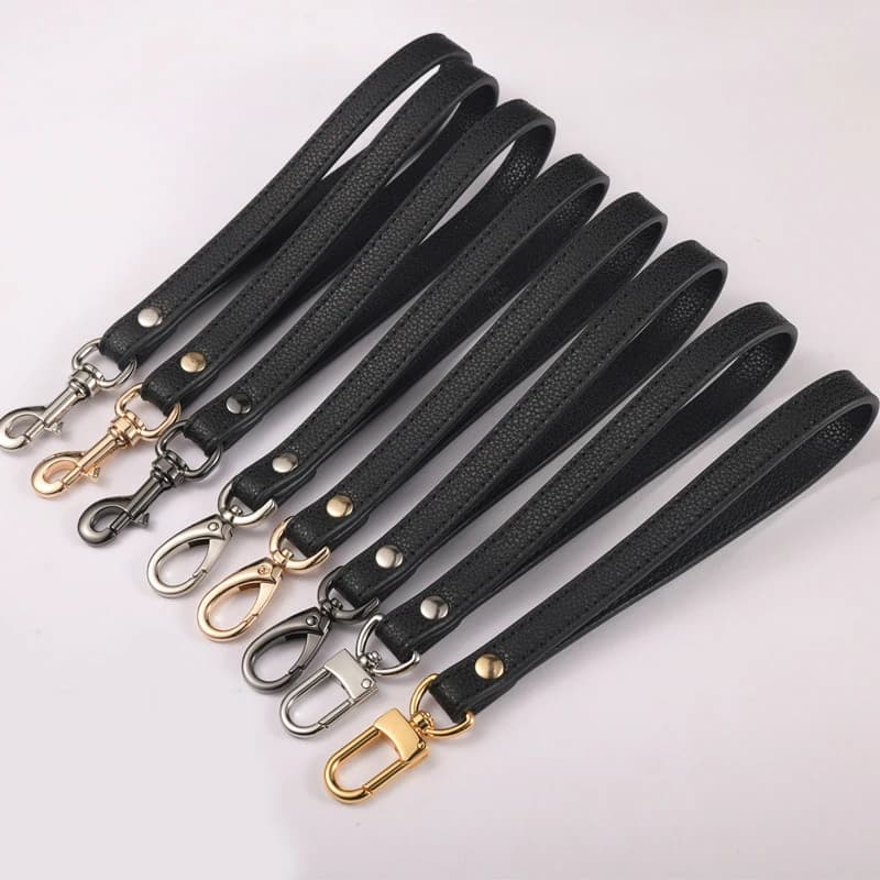 Cow Leather Bag Straps Women Handbag Handle Clutch Belt Shoulder Bag Strap Genuine Leather Strap Bag Part Belt For Bags 20cm