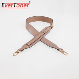 EverToner Fashion Leather Bag Straps Long Adjustable Leather Bag Strap Replacing Underarm Shoulder Straps Bag Accessory