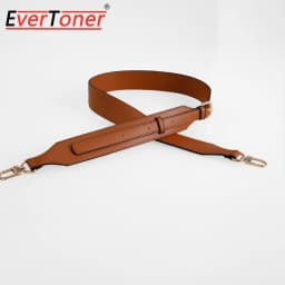 EverToner Fashion Leather Bag Straps Long Adjustable Leather Bag Strap Replacing Underarm Shoulder Straps Bag Accessory