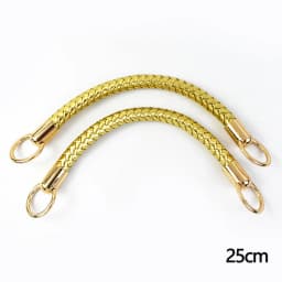 2Pcs Deepeel 25/40/50cm Fashion Leather PU Woven Bags Handle Women's Shoulder Bag Handbag Strap Purse DIY Replace Accessories