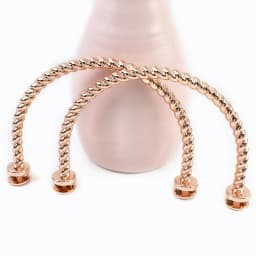 1-5Pcs Deepeel Metal Bag Handles DIY Handbags Shoulder Bags Purse Hardware Accessories Purses Frame Round Hanging Buckle