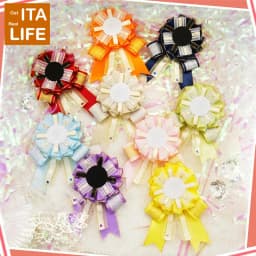 Italife Ita Bag Pins Anime Badge Holder for 58mm Pins Handmade Silk Metal Badge Decoration for Ita Bags Accessorie Classic H304