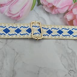Retro Diamond Shoulder Strap, Fashionable and Adjustable Crossbody Bag Strap, Replaceable Luggage Accessories