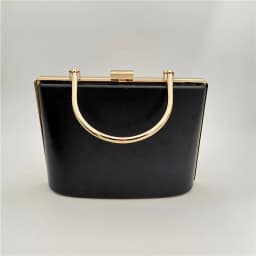 One Piece Box Frame Craft Accessories Boston Bag Material Bag DIY Bag Parts Metal Box Case Vintage Women Clutch Accessories
