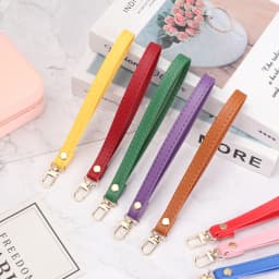 1Pcs Fashion Wristlet Bag Strap Handle Replacement For Handbag Clutch Purse DIY Coin Bag Parts Accessories Gifts PU Leather