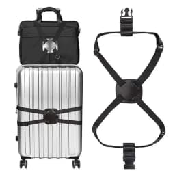 1Pcs Luggage Binding Belt Multifunctional Cross Packing Strap Suitcase Binding Belts Luggage Bag Fixing Straps Elastic Cord
