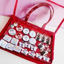 Italife White Round Soft Tape Ita Bag Decoration Insert Decorative Accessories Women ItaBag Display Pins Badges H331