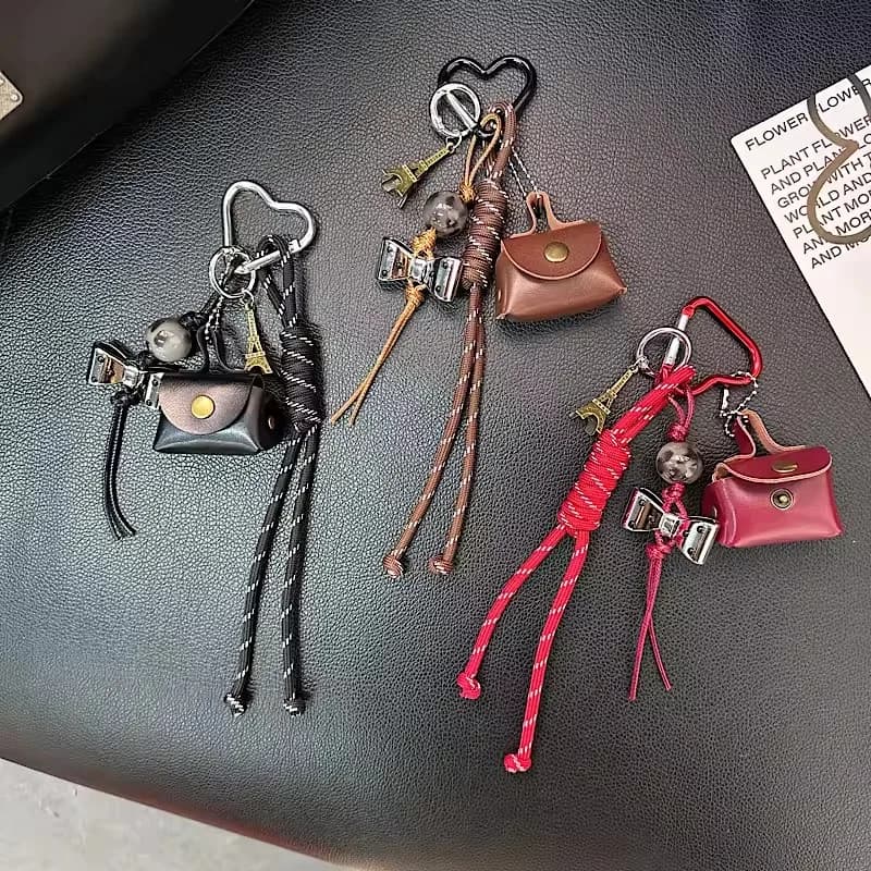 Ins Creative Sweet Cool Style Fashion Bag Hanging Decoration Phone Case Pendant Keychain Decoration Hanging Chain