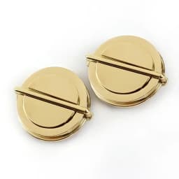 1/2Pcs Deepee Fashion Gold Metal Lock Clasp Turn Twist Locks Closure Snap Clip Buckles DIY Bag Purse Hardware Repair Accessories