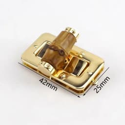 1/2Pcs Deepee Fashion Gold Metal Lock Clasp Turn Twist Locks Closure Snap Clip Buckles DIY Bag Purse Hardware Repair Accessories