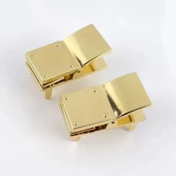 1/2Pcs Deepee Fashion Gold Metal Lock Clasp Turn Twist Locks Closure Snap Clip Buckles DIY Bag Purse Hardware Repair Accessories