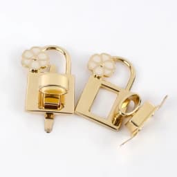 1/2Pcs Deepee Fashion Gold Metal Lock Clasp Turn Twist Locks Closure Snap Clip Buckles DIY Bag Purse Hardware Repair Accessories
