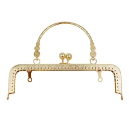 20cm Vintage Purse Clasp Frame Bag Kiss Clasp Lock Metal Purse Frame for DIY Craft Purse Bag Making Handle Bag Accessories