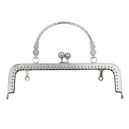 20cm Vintage Purse Clasp Frame Bag Kiss Clasp Lock Metal Purse Frame for DIY Craft Purse Bag Making Handle Bag Accessories