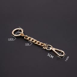15cm Length Metal Extension Bag Chain Short Purse Chain Strap Handbag Handle Replacement Chains for Extend Shoulder Bag Strap