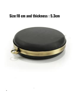 Handles DIY Handbag Kiss Twisted Lock Buckle Bag Accessories 15.5 Cm 18cm 20 Cm Metal Clasps Dinner Round Box Purses Frame