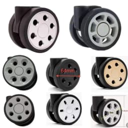 Luggage Wheels For RIM Suitcase Accessories Replacement Load-bearing Silent Casters Universal Wheel Bace Trolley Case Repair