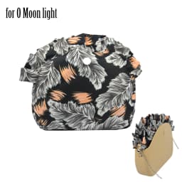 Tanqu New Colorful Twill Fabric Waterproof Lining for O Bag Moon Light Obag Pocket Lining Waterproof Organizer for Moon Baby
