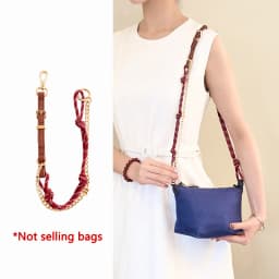 Bag Extension Chain Bag Shoulder Strap for Women Bag Strap No Drilling Underarm Diagonal Cross Bag Modification Bags Accessories