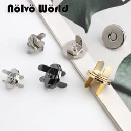10-50pcs 14x2-18x2-20x2mm 2022 High Quality Thin Strong Round Magneti Invisible Buckle Button For Handbag Purse Accessories