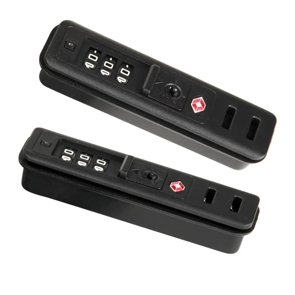 1/2Pcs Luggage Lock Embedded Luggage Combination Locks Suitcase Replacement Password Lock for Travel 3 Digit Self-Setting Lock