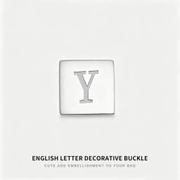 Letter Decoration Buckle For Handmade Fashion Durable High-end Gift Diy Metal Decorative Bag Modification Bag Accessories