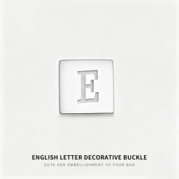 Letter Decoration Buckle For Handmade Fashion Durable High-end Gift Diy Metal Decorative Bag Modification Bag Accessories