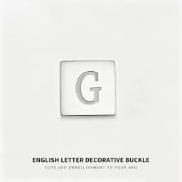 Letter Decoration Buckle For Handmade Fashion Durable High-end Gift Diy Metal Decorative Bag Modification Bag Accessories