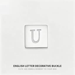 Letter Decoration Buckle For Handmade Fashion Durable High-end Gift Diy Metal Decorative Bag Modification Bag Accessories
